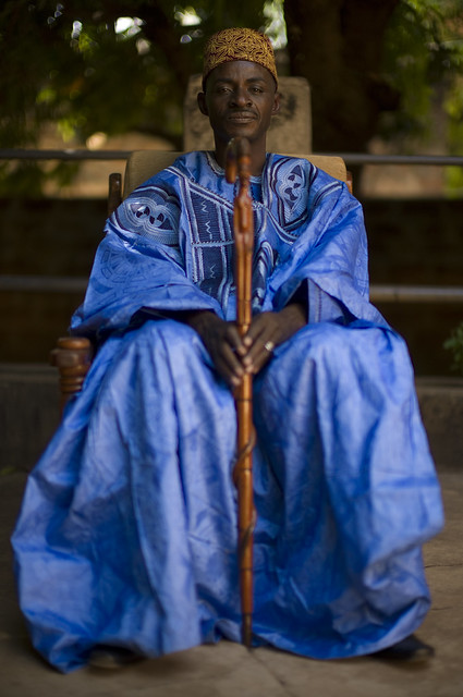 Quattara Sié Félix, King of Diébougou, Bougouriba, Burkina Faso