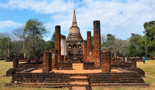 thailand ruin unescoworldheritagesite historicalpark sisatchanalai watchanglom
