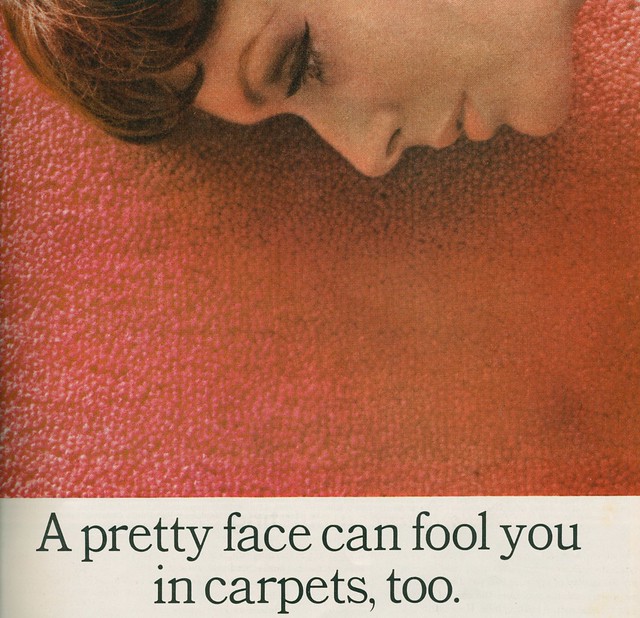 a pretty face in Lees carpet