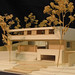 Image of a wooden architecture model