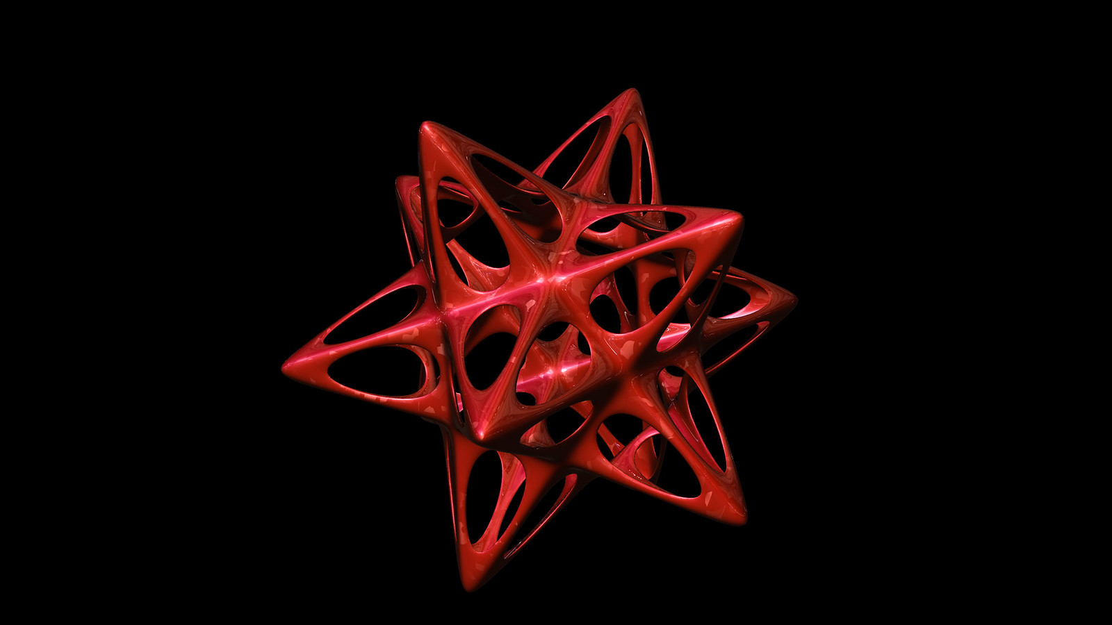 Dodecahedron spiky soft