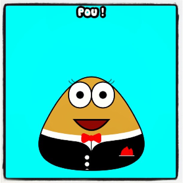 Pou has a new suit :-), Albert Plomp