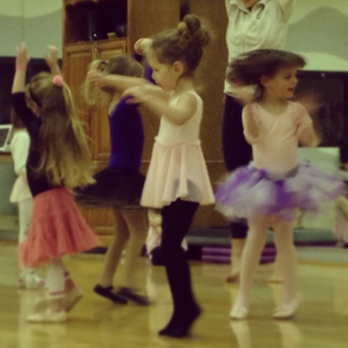 #fiona at her #first #danceclass #love #toddler #tights #tippytoes | by jessica.brassard