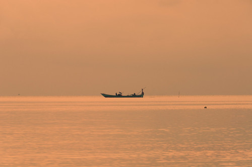 Sihanoukville 73 by golan, sea sunrise boat asia cambodia sihanoukville transport february rtw 2012 waterscapes d90 nikon18200m