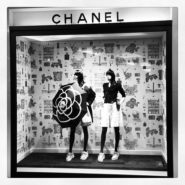 If you going out, don't forget your umbrella #chanel #duba…