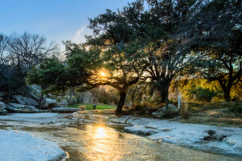 park trees sunset sun water creek austin texas unitedstates hdr bullcreek photographyforrecreationeliteclub