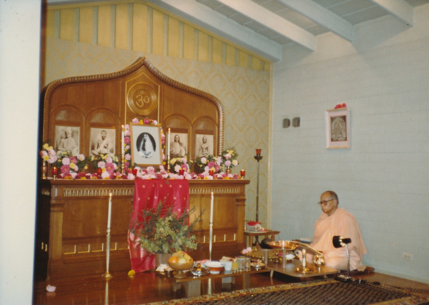 Sacramento Swami Shraddhananda Holy Mother's Puja