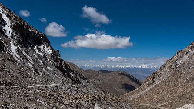 Zanskar Range with Kang Yatze, from near Chang La