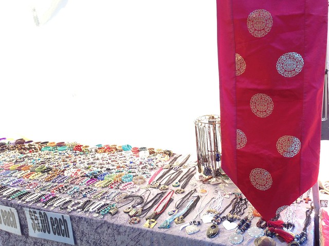 Blondie's Bling - stall at Cleveland Village Bayside Farmers and Produce Market