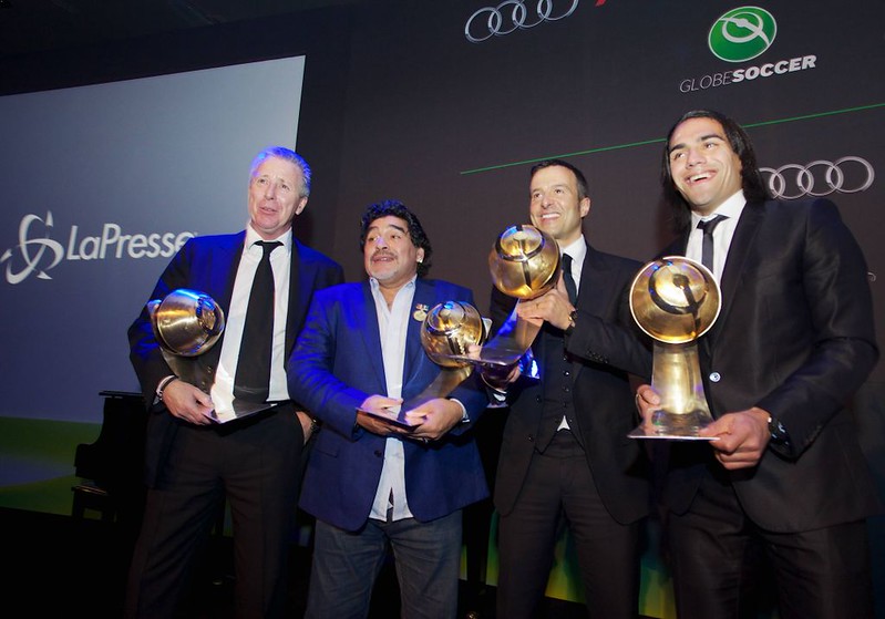 Jansen, Maradona, Mendes and Falcao