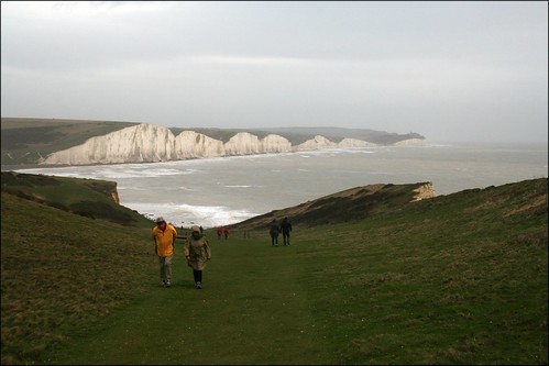The Severn Sisters cliffs 