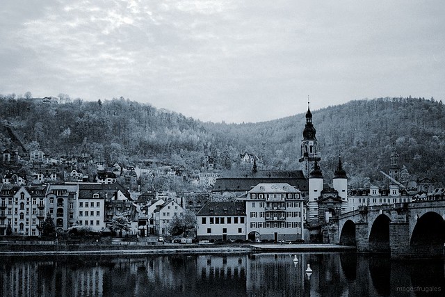 Heidelberg old town - my first IR