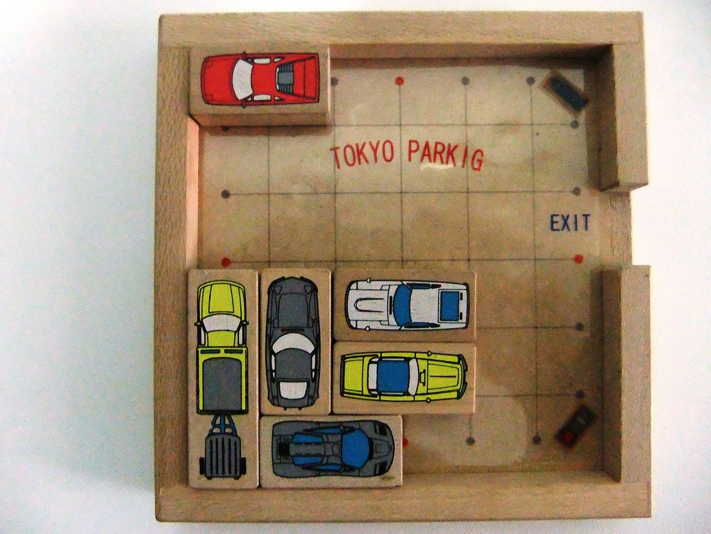 Wooden puzzle Official Hikimi Puzzle TOKYO PARKING / Made in Japan ◇◇ | UK Wooden puzzle Official Hikimi Puzzle TOKYO PARKING / Made in Japan ◇◇ | UK