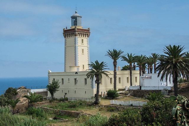 Cape Spartal Lighthouse, Tangier, Morocco