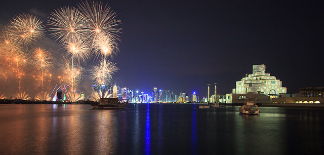 Qatar Day Fireworks 2012