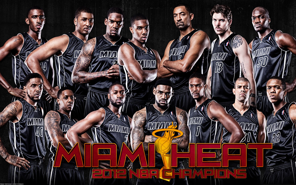 The Miami Heat – 2012 NBA Champions