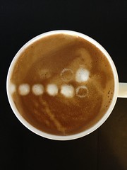 Today's latte, Six Apart.