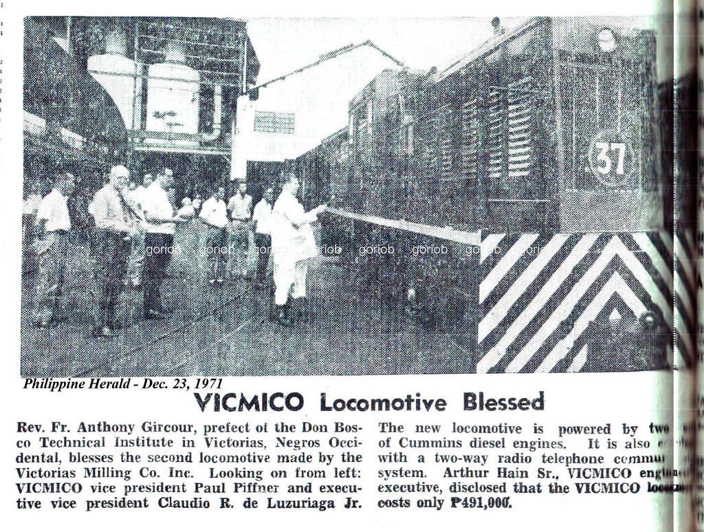 1971 1226 VICMICO locomotive blessed