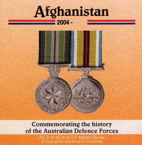 Beer Coaster No. 9 of 15 in Aust Defence Forces Medal Series | by Seb Ian