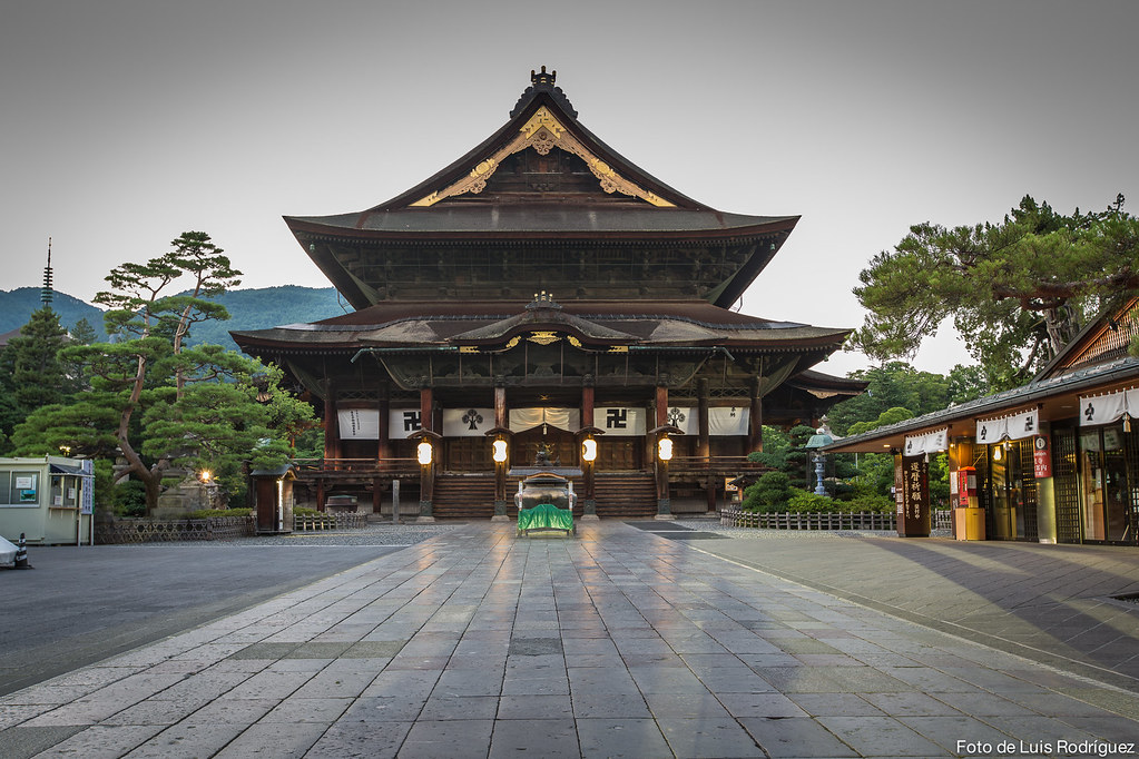 El templo Zenkoji de Nagano
