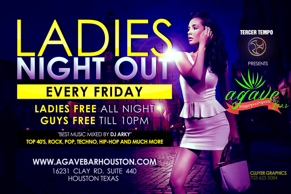 Ladies Night Out Flyer Design | Cluyer Graphics | Flickr