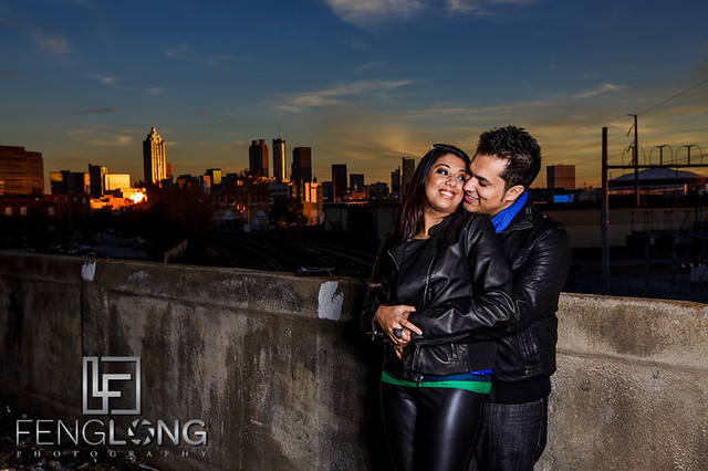 Kanwal & Ali Engagement | Downtown Atlanta | Atlanta Indian Ismaili Wedding Photography