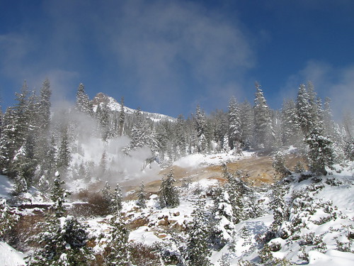 Sulphur Works in winter | by LassenNPS