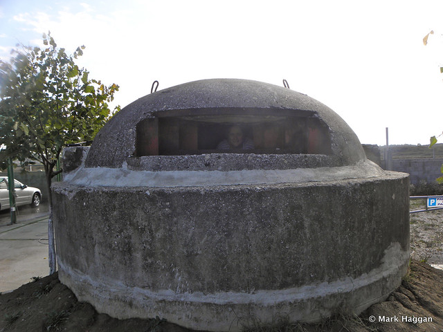 A defensive bunker in Albania