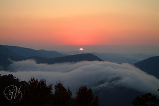 Sunrise Black Rock Mountain, GA