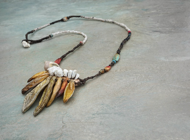 low tide flurry necklace by greybirdstudio