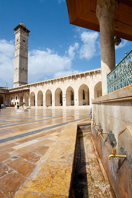 The great mosque in Aleppo
