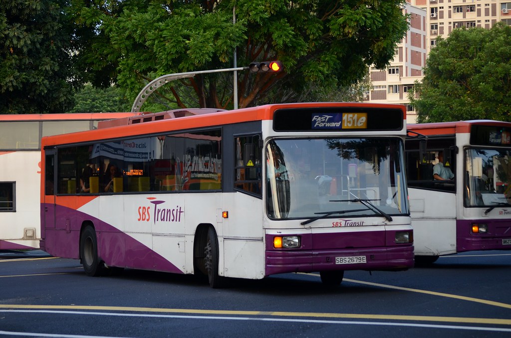SBS Transit Volvo B10M Mark 4 Walter Alexander Strider | Flickr