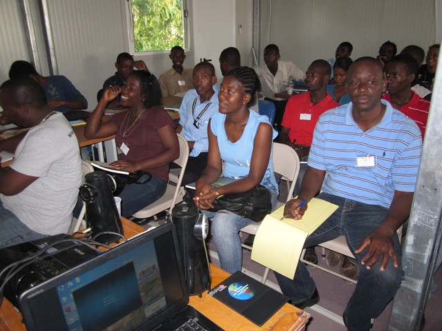 Haiti éducateurs projet AECID 2012