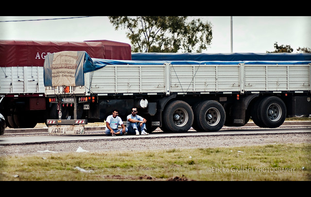 Truck Strike in Rosario, Argentina