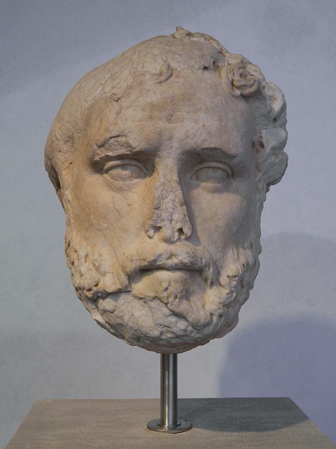 Antoninus Pius, from Villa Adriana (Hadrian's Villa), c. 161 AD, Palazzo Massimo alle Terme, Rome