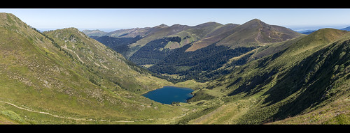 lac bareilles panorama balade bordères pic lion sommets luchonnais montagne