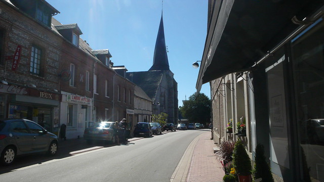 Offranville - L'église Saint Ouen - Clocher tors