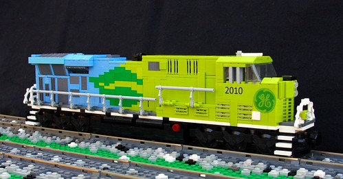 GECX 2010 right front | GE's 'Evolution Hybrid' ES44DC proto… | Flickr
