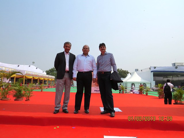 Mr. Hemant Naiknavare (Vice President), Mr. Satish Magar (President ...