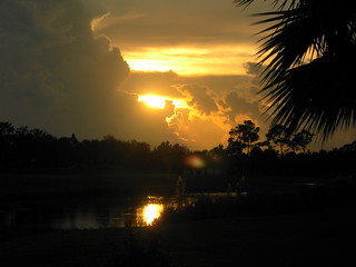 Sunset at North Port, Florida 05 09 2009