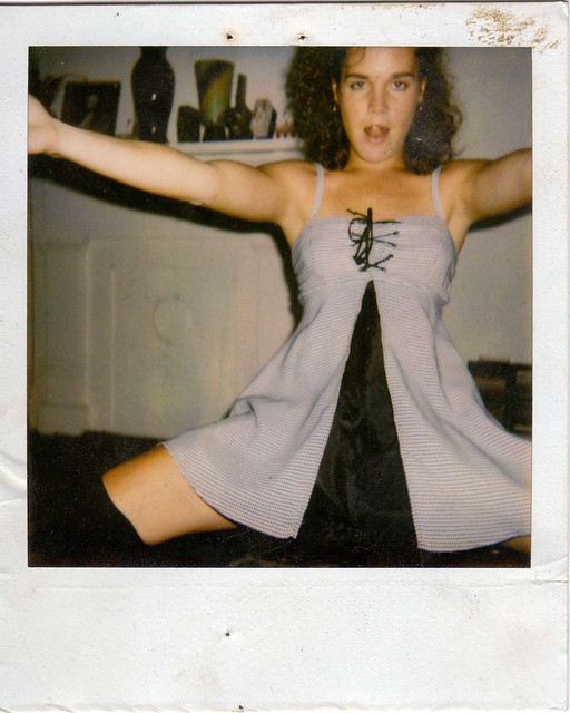 Lisa Splits Polaroid