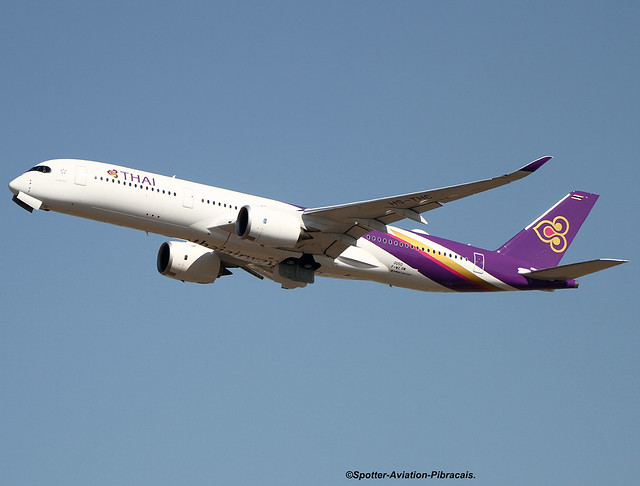 Thai Airways International. Second Airbus A350 For Company.