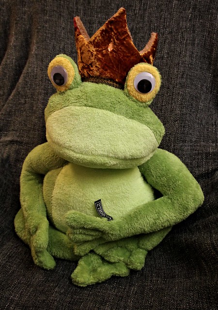 Boah! Jetzt gibts den Froschkönig zum knuddeln in 3D!
