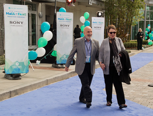 Sony Blue Carpet Entrances: Al Schlesinger and Paula Gordon