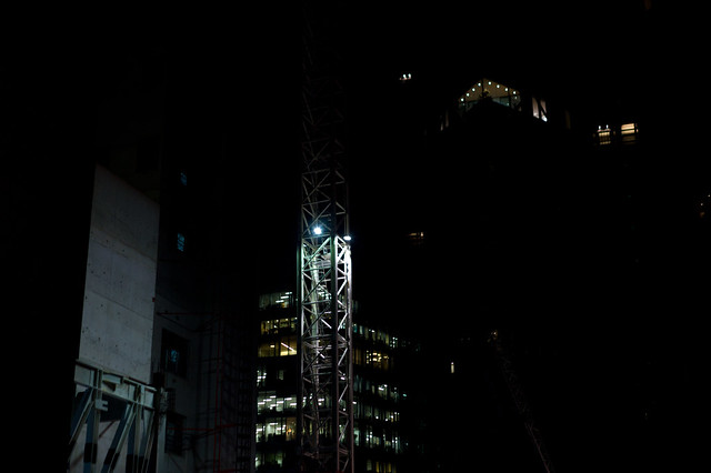 Building Buildings at Night #1