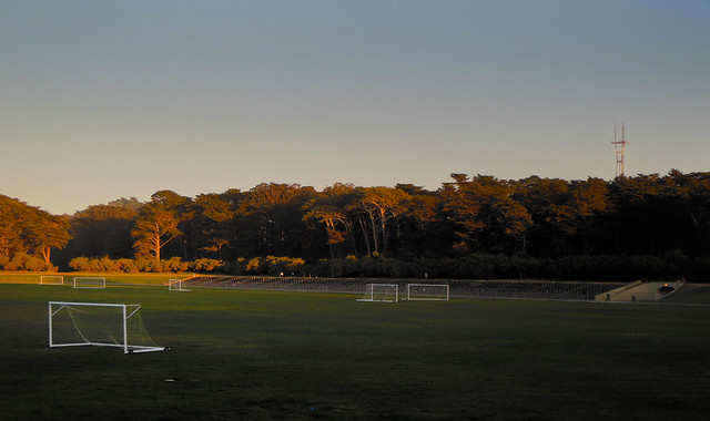 Polo Fields at Golden Gate Park, Afternoon. San Francisco (2013)