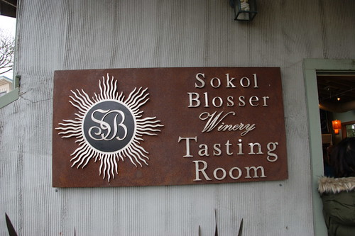 sign oregon wine tasting 500views winecountry yamhillcounty tastingroom 2013 sokolblosserywinery