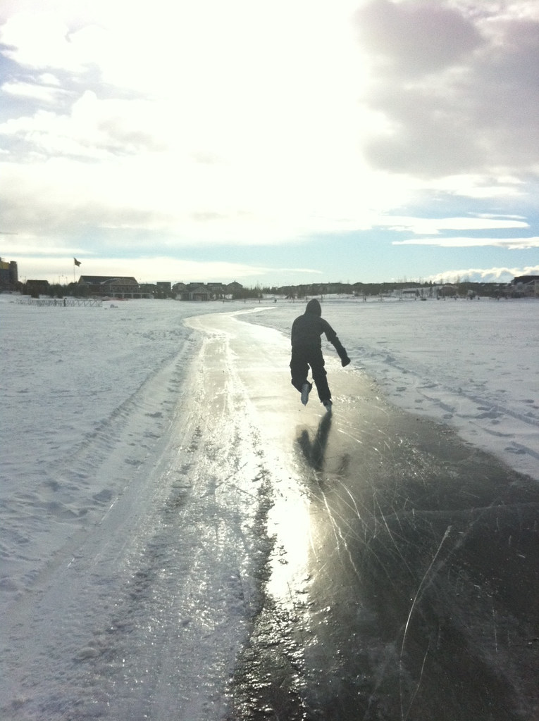 Ice Skating on Prairies