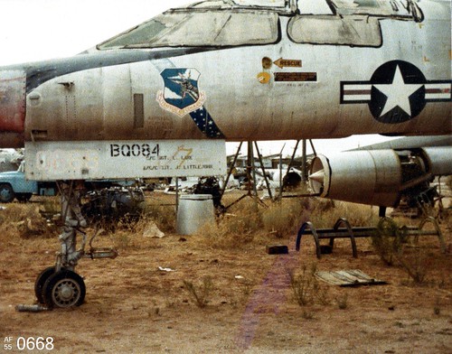 Ex-43rd BW Convair TB-58A Hustler 55-0668 | I took this with… | Flickr