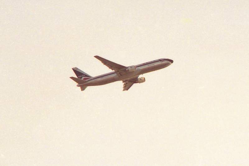 Delta Flight Leaving Copenhagen, 1997
